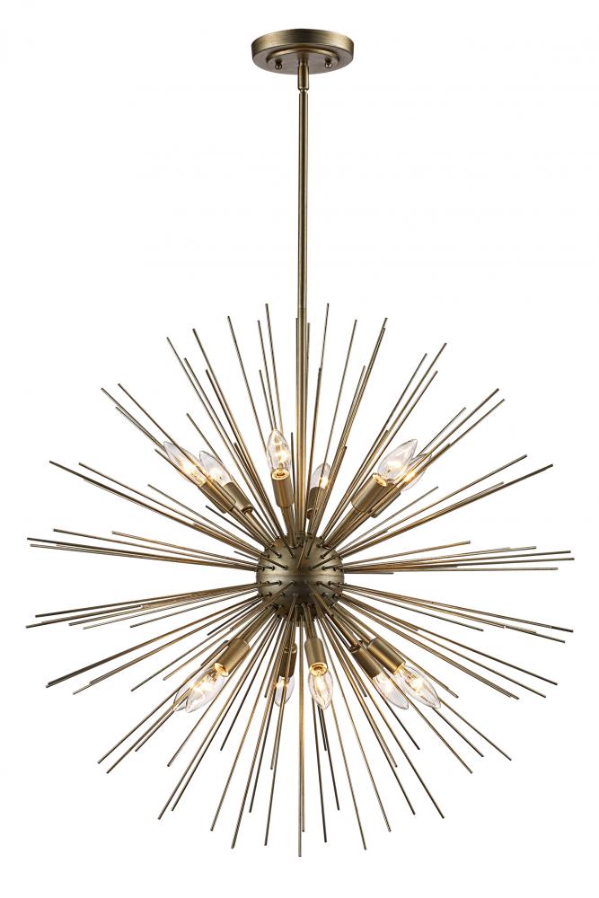 12LT-PENDANT STARBURST-ASL